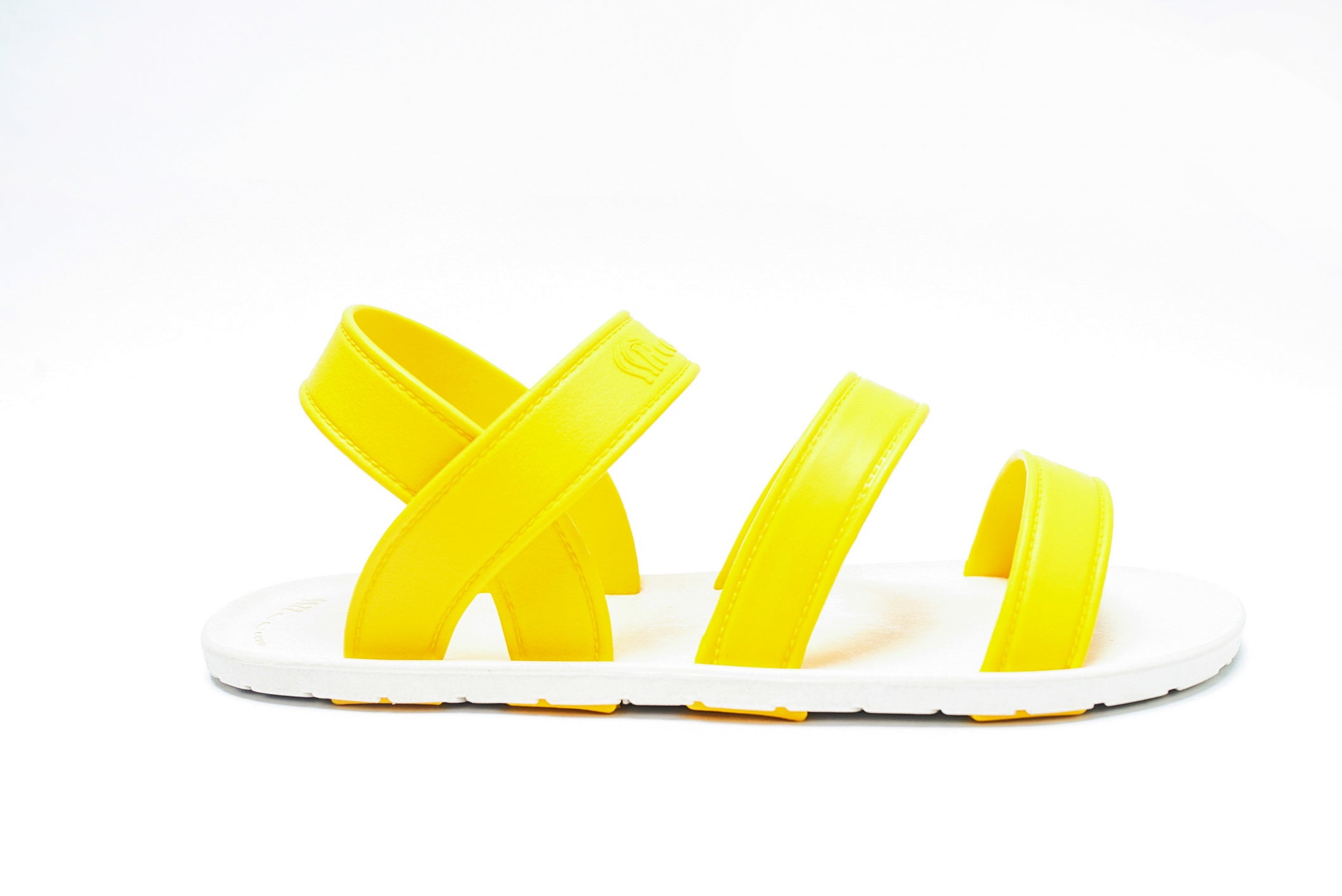 Twin Plus White Sole Yellow Strap