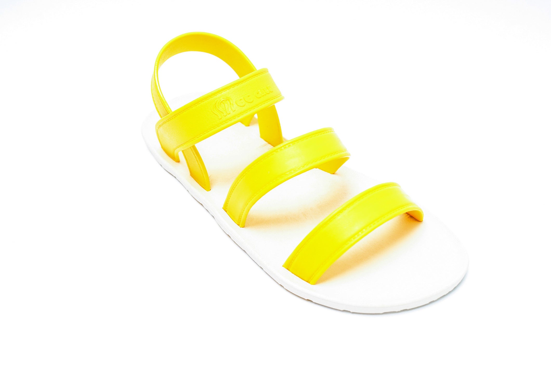 Twin Plus White Sole Yellow Strap
