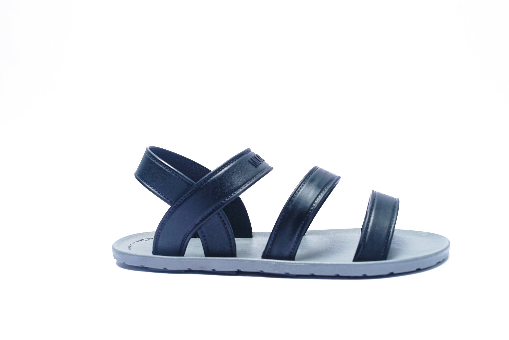 Twin Plus Grey Sole Black Strap