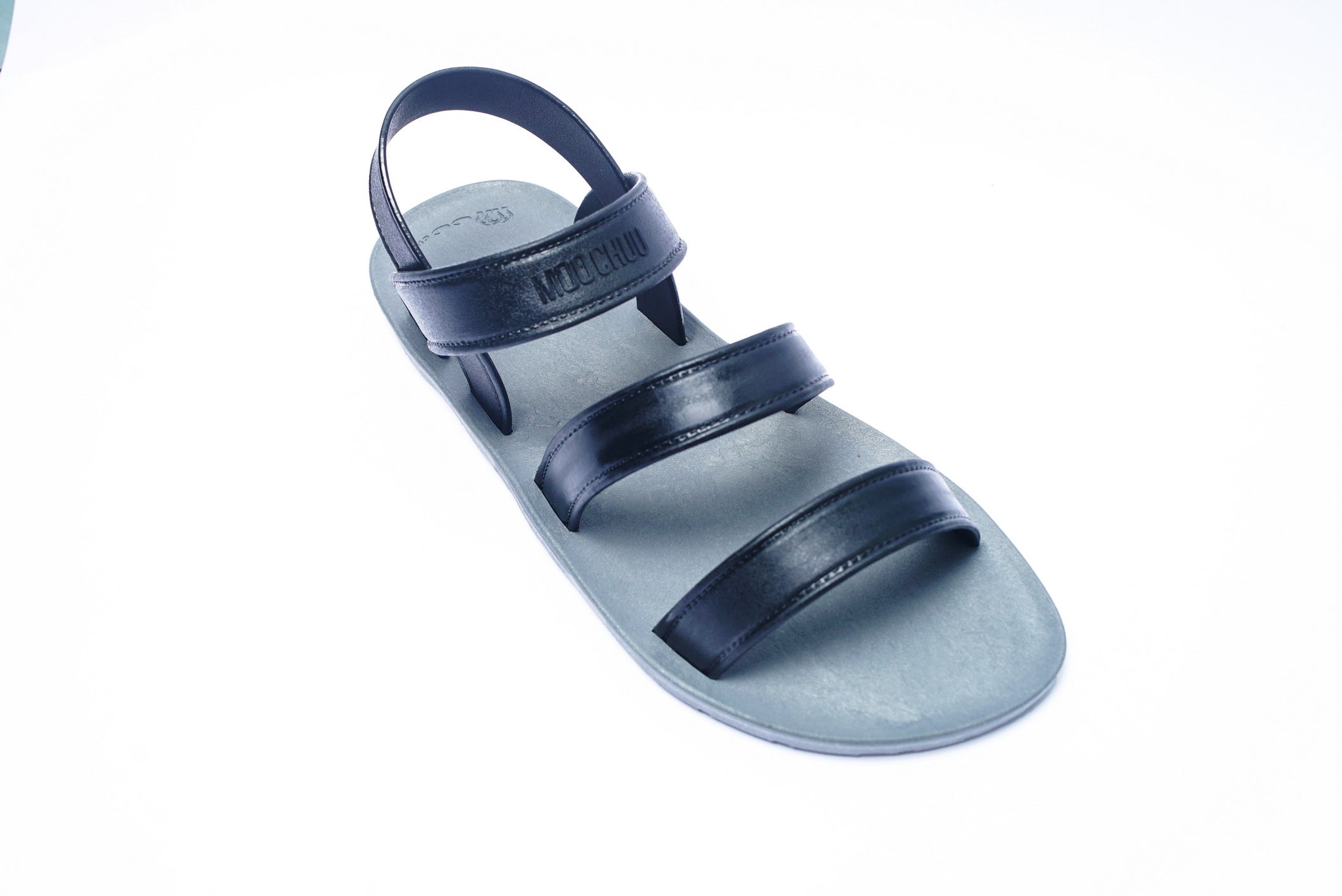 Twin Plus Grey Sole Black Strap