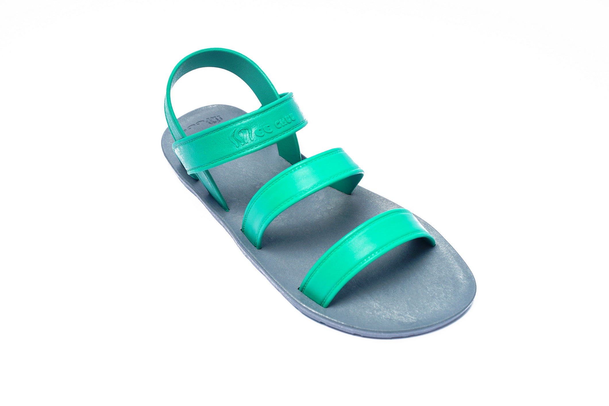 Twin Plus Grey Sole Green Strap