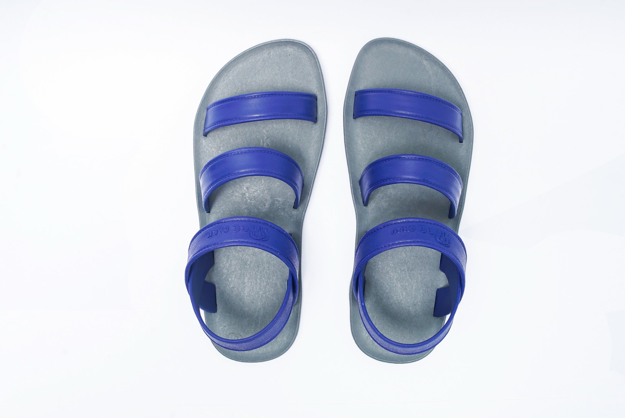 Twin Plus Grey Sole Blue Strap