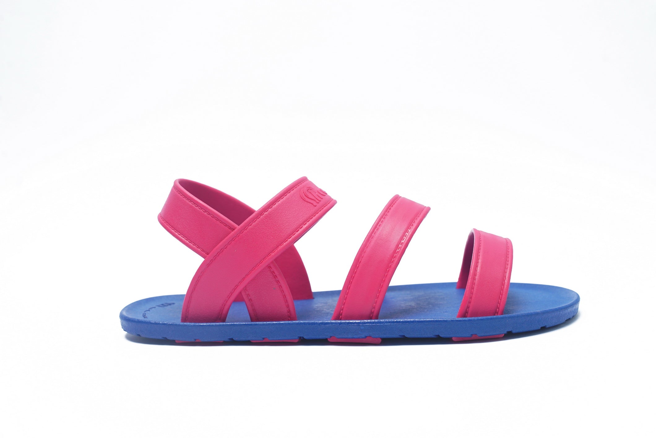Twin Plus Blue Sole Pink Strap