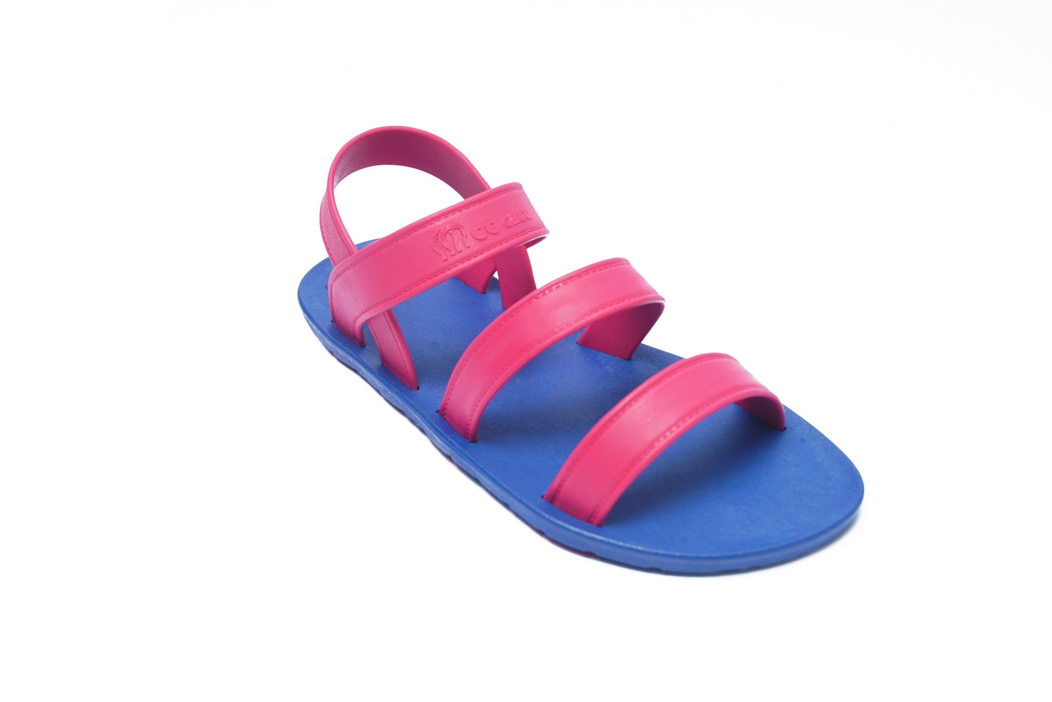 Twin Plus Blue Sole Pink Strap