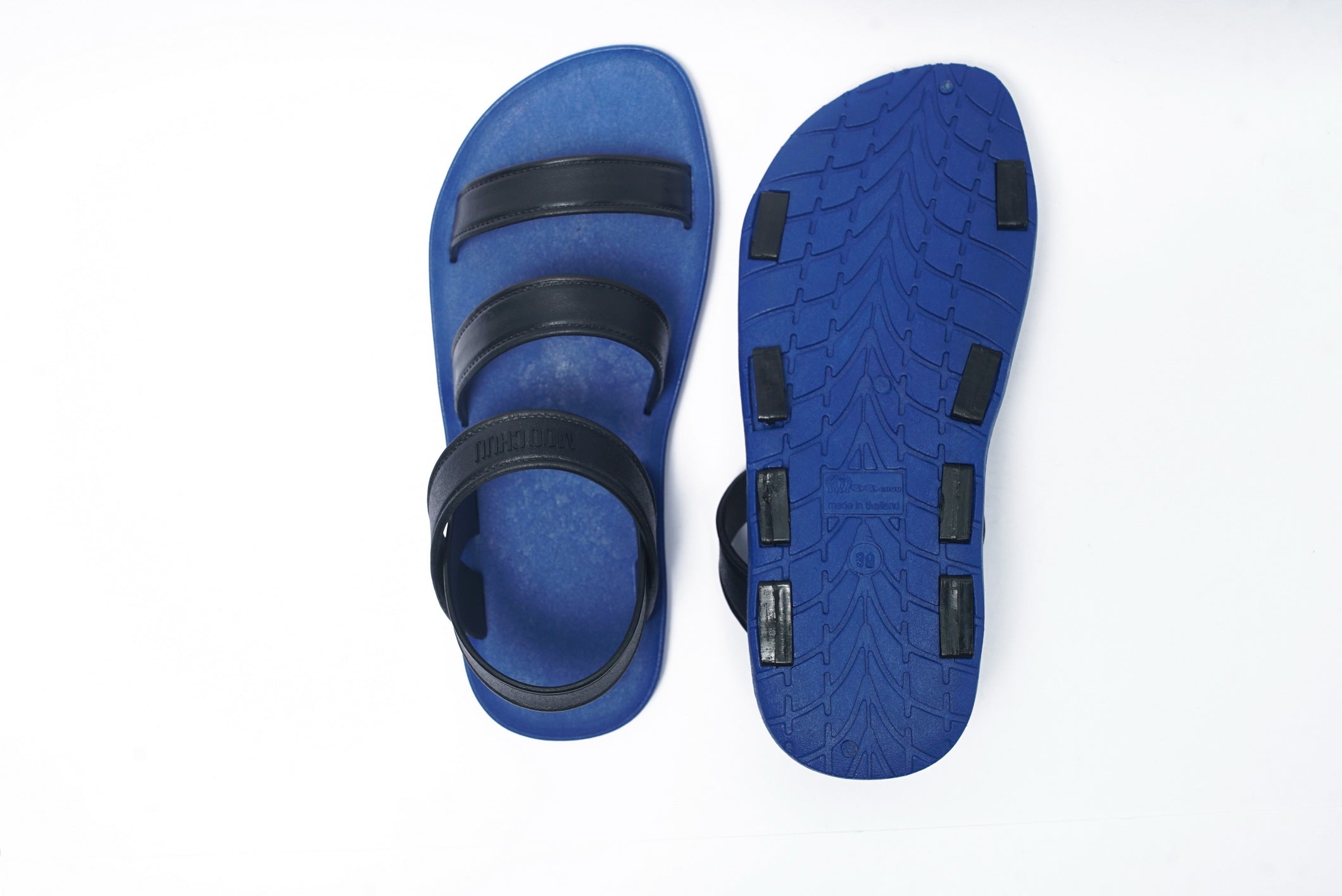 Twin Plus Blue Sole Black Strap