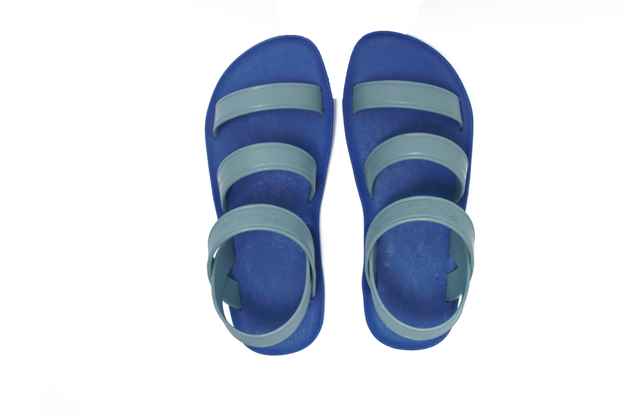 Twin Plus Blue Sole Grey Strap