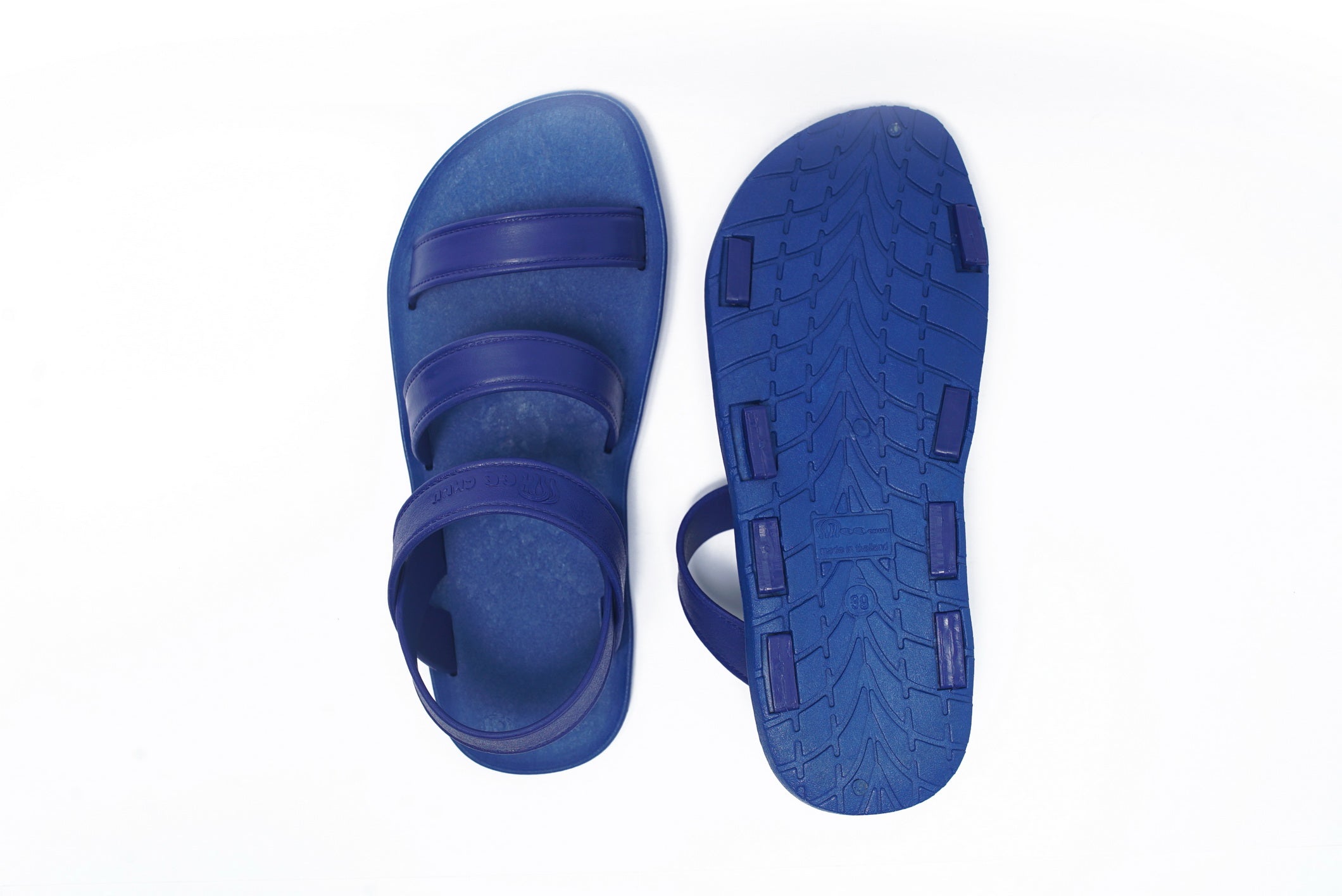 Twin Plus Blue Sole Blue Strap
