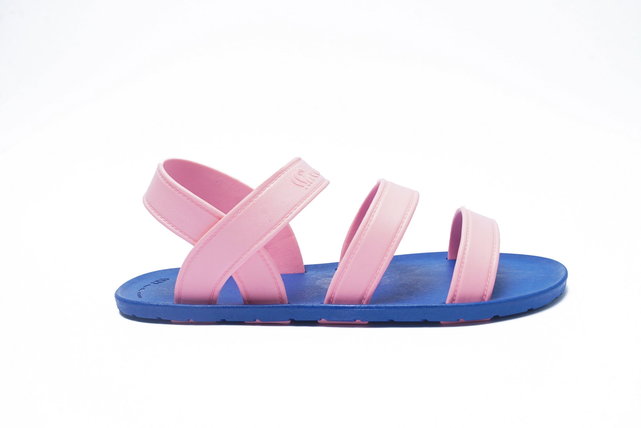 Twin Plus Blue Sole Light Pink Strap