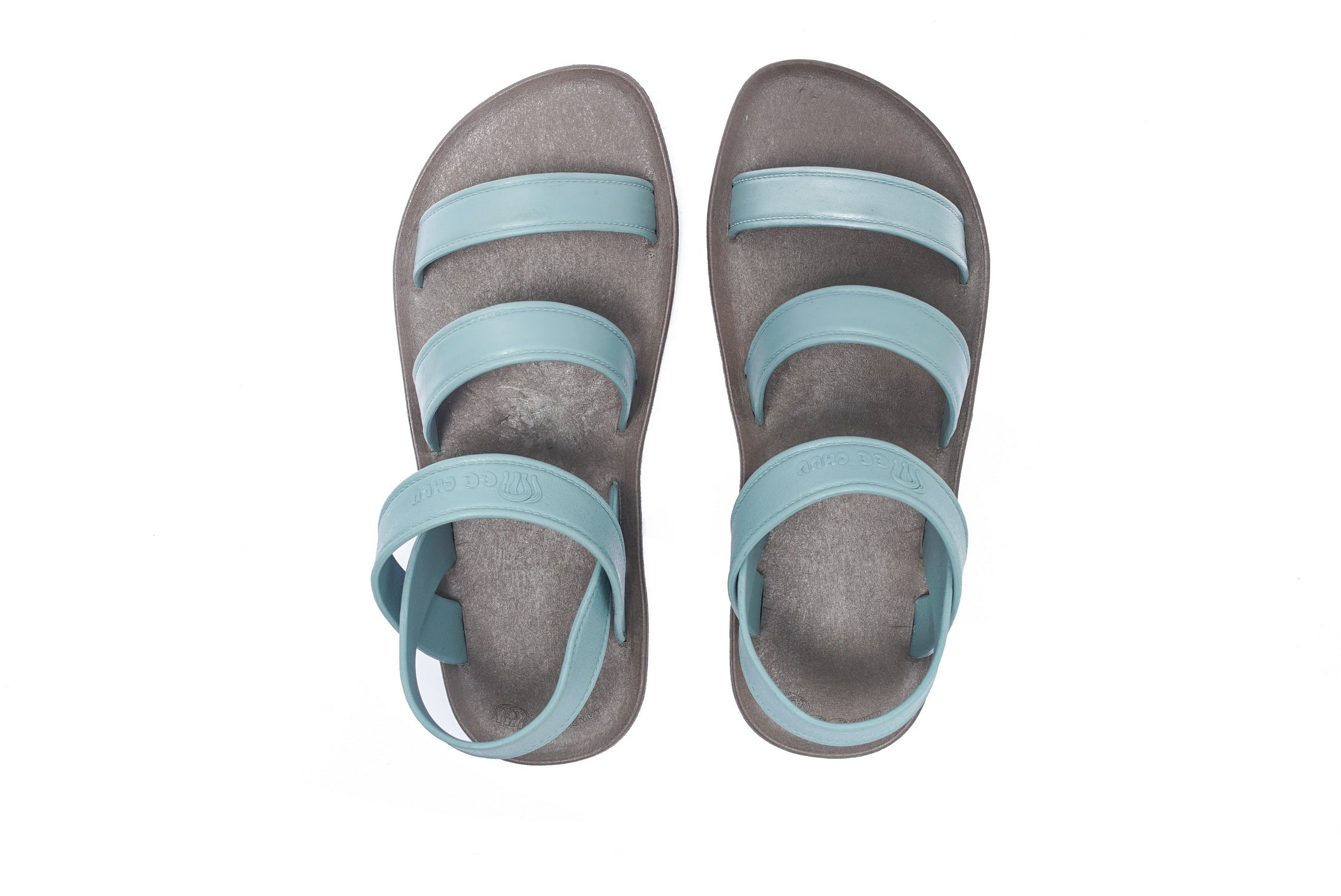 Twin Plus Brown Sole Grey Strap