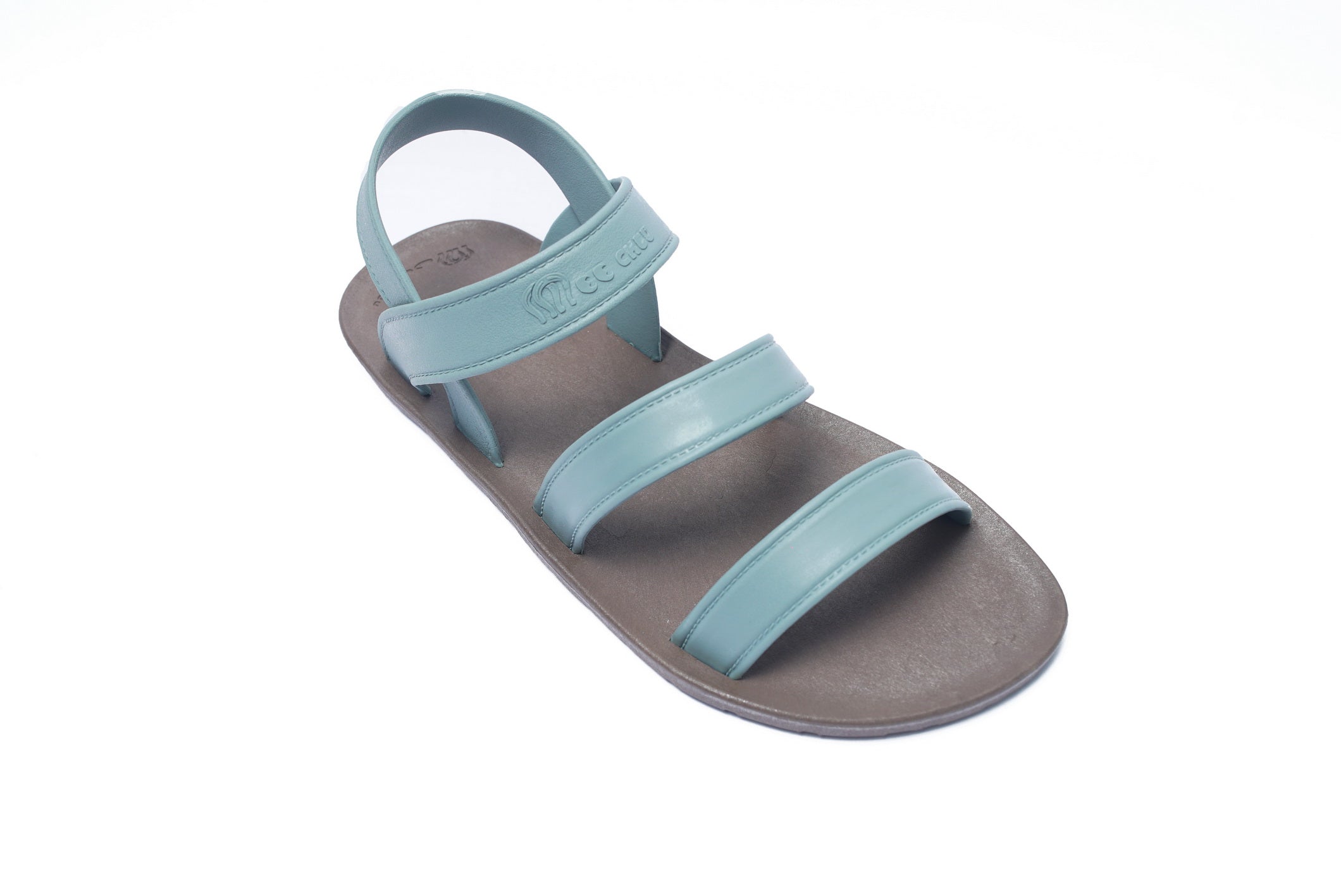 Twin Plus Brown Sole Grey Strap