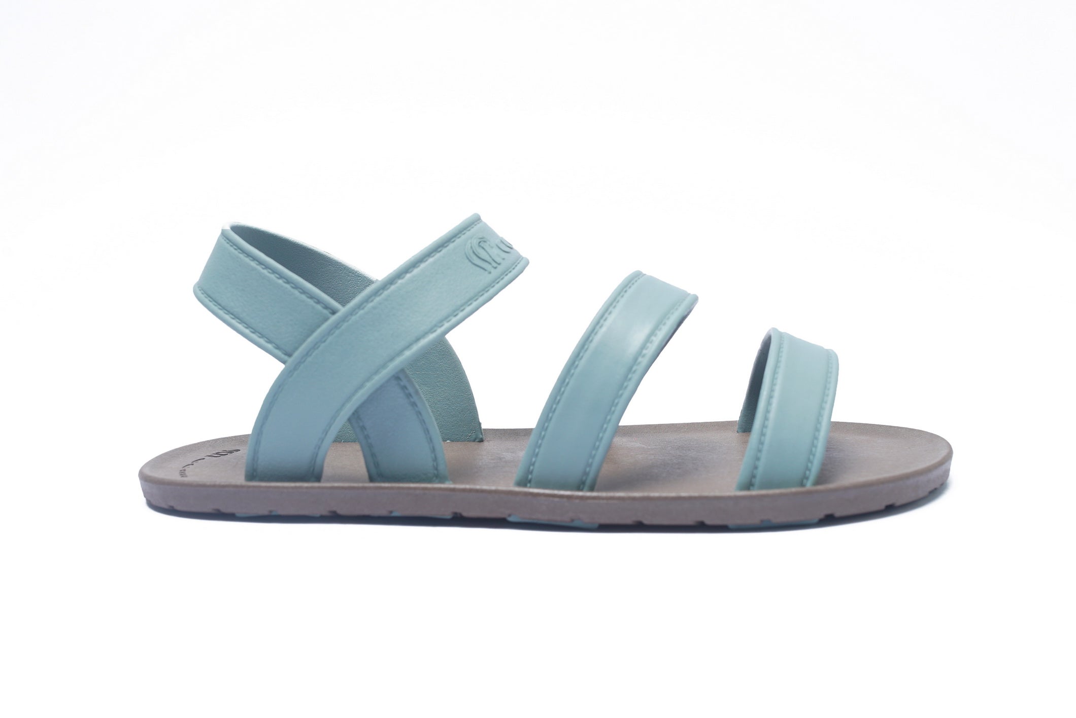 Twin Plus Brown Sole Grey Strap