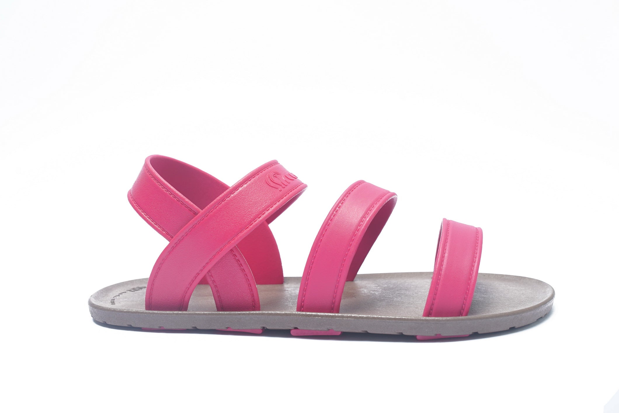 Twin Plus Brown Sole Pink Strap