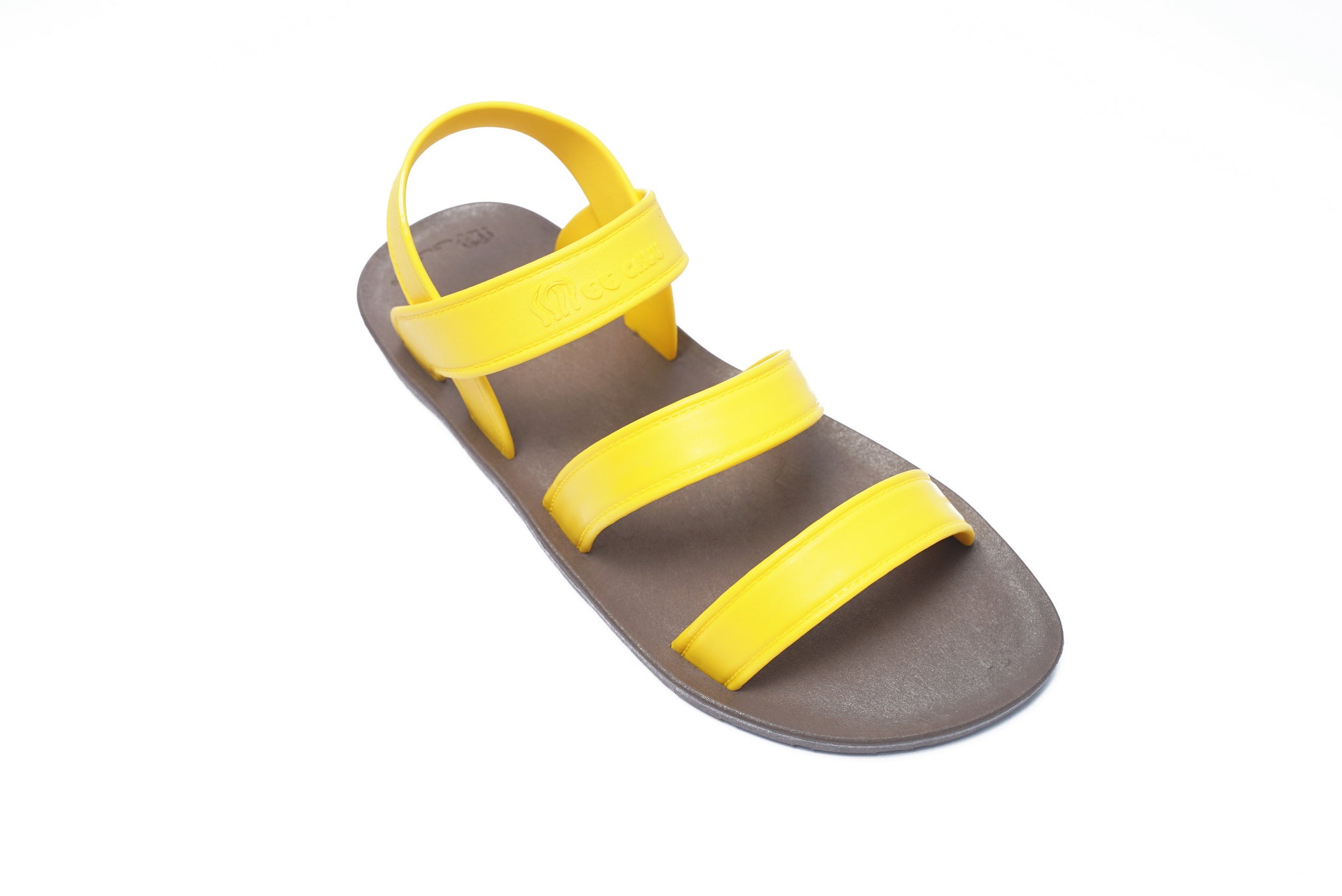 Twin Plus Brown Sole Yellow Strap
