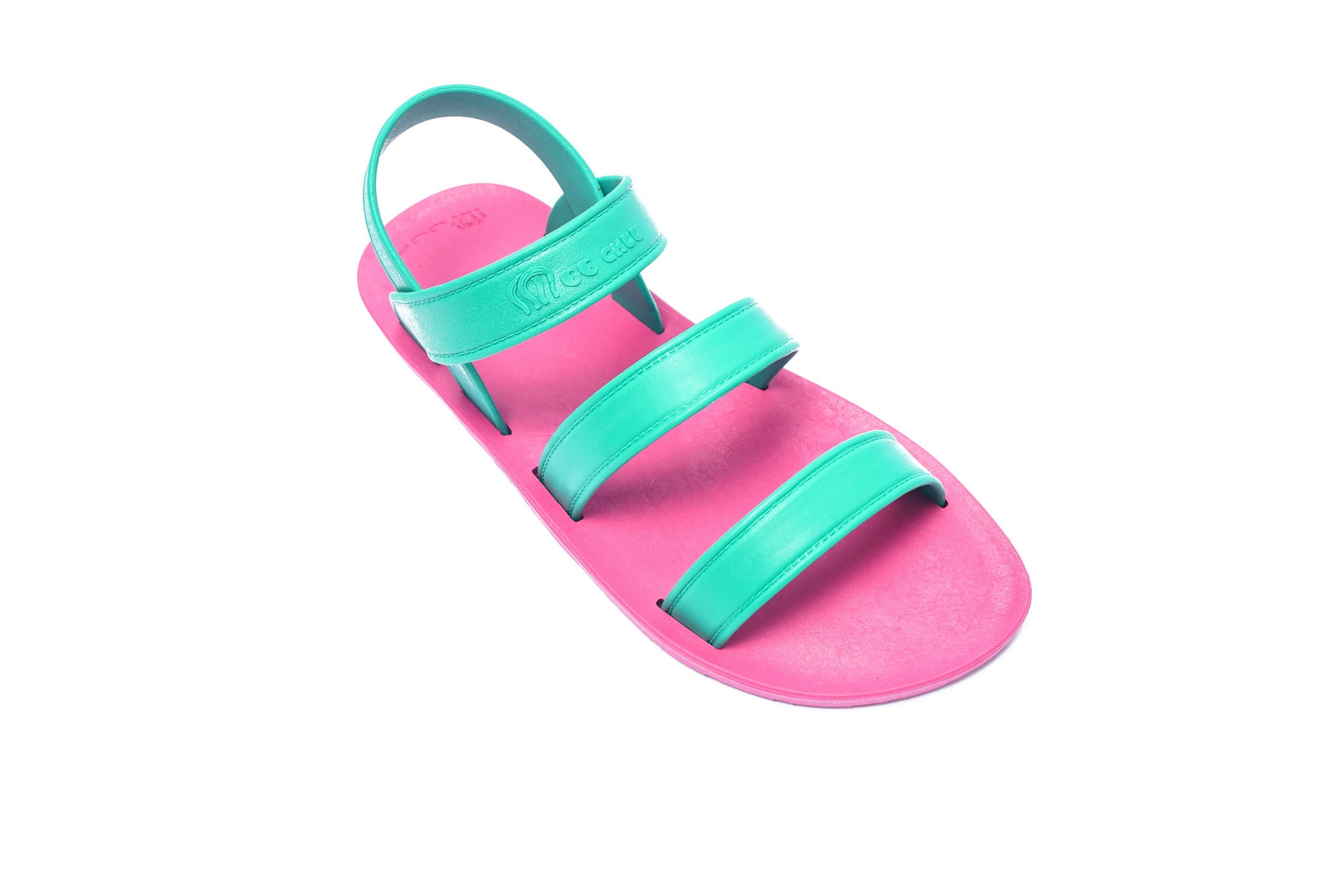 Twin Plus Pink Sole Green Strap