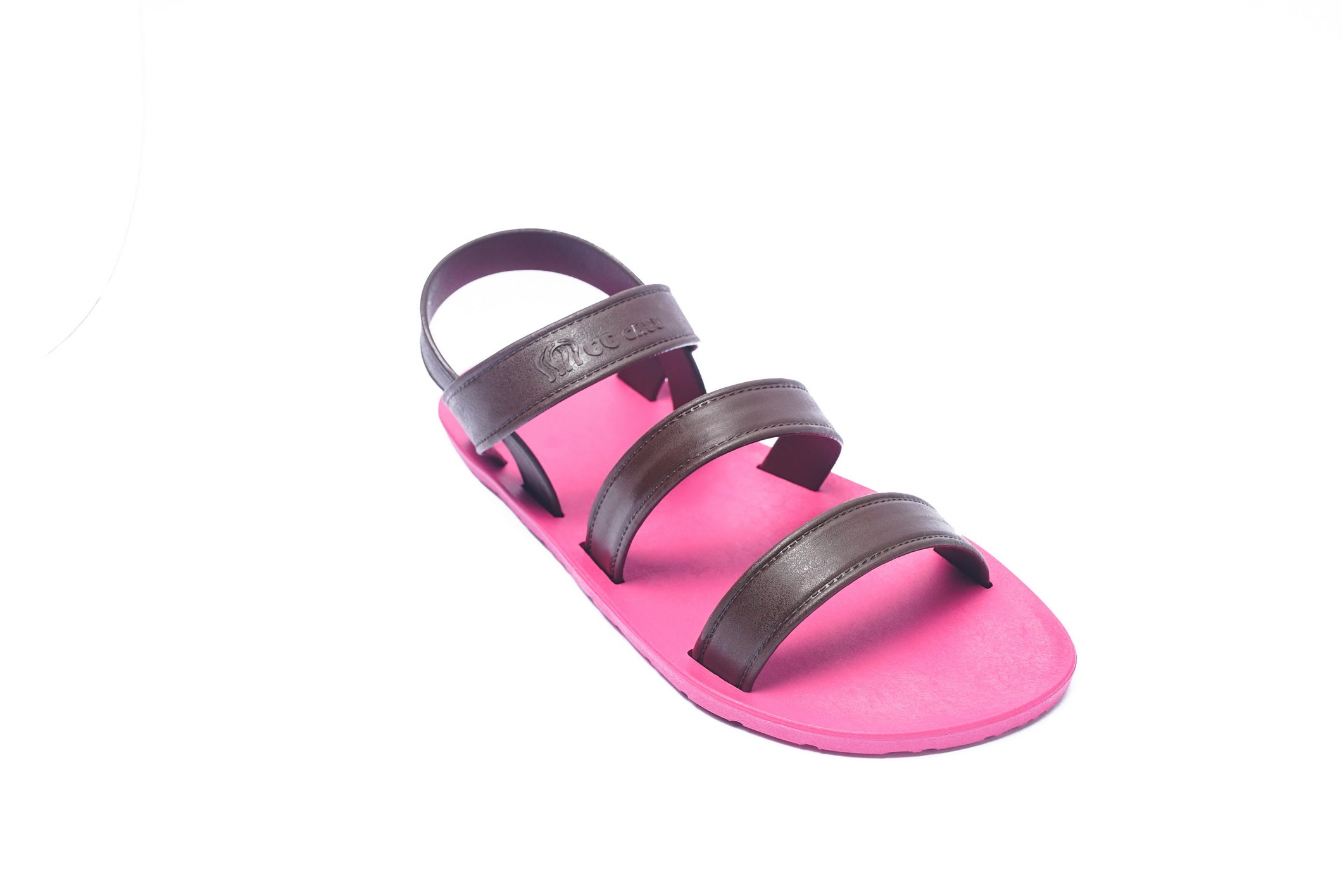 Twin Plus Pink Sole Brown Strap