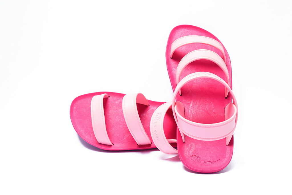 Twin Plus Pink Sole Light Pink Strap
