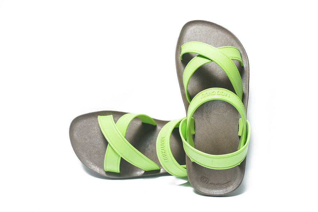 Cross Plus Brown Sole Lime Strap