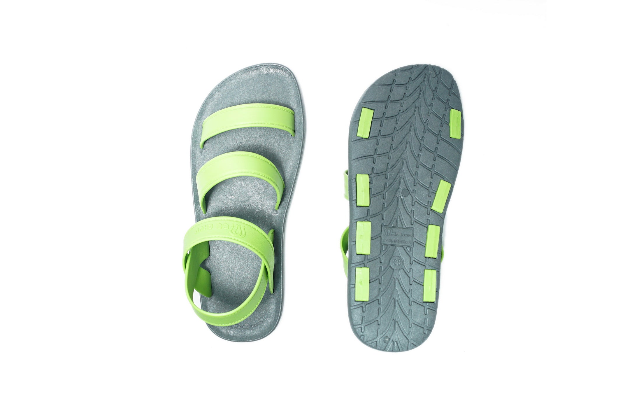Twin Plus Grey Sole Lime Strap