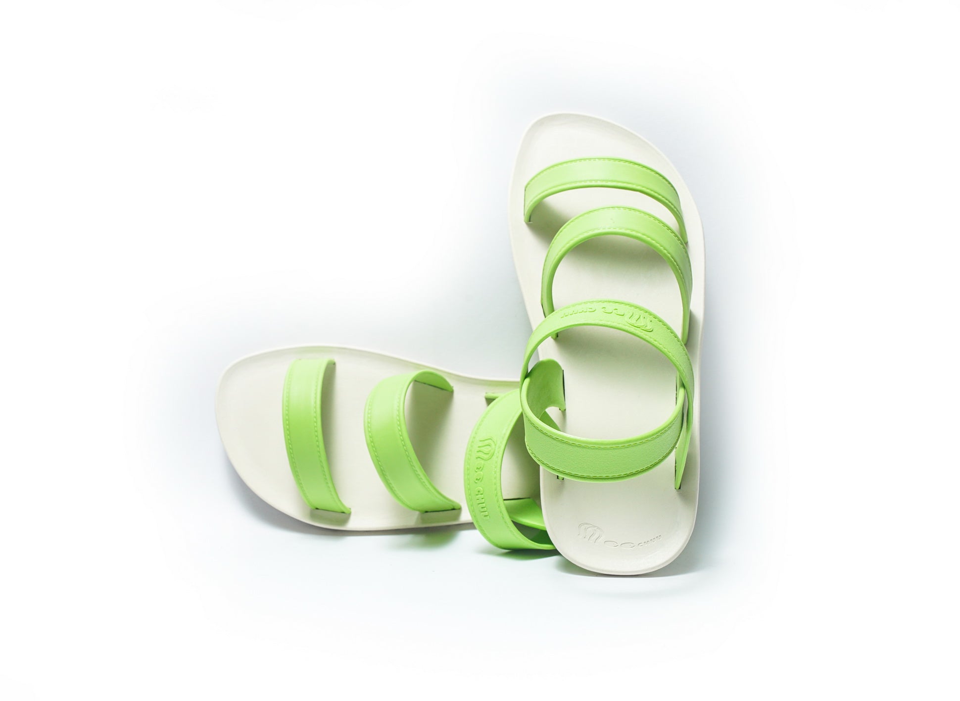 Twin Plus White Sole Lime Strap