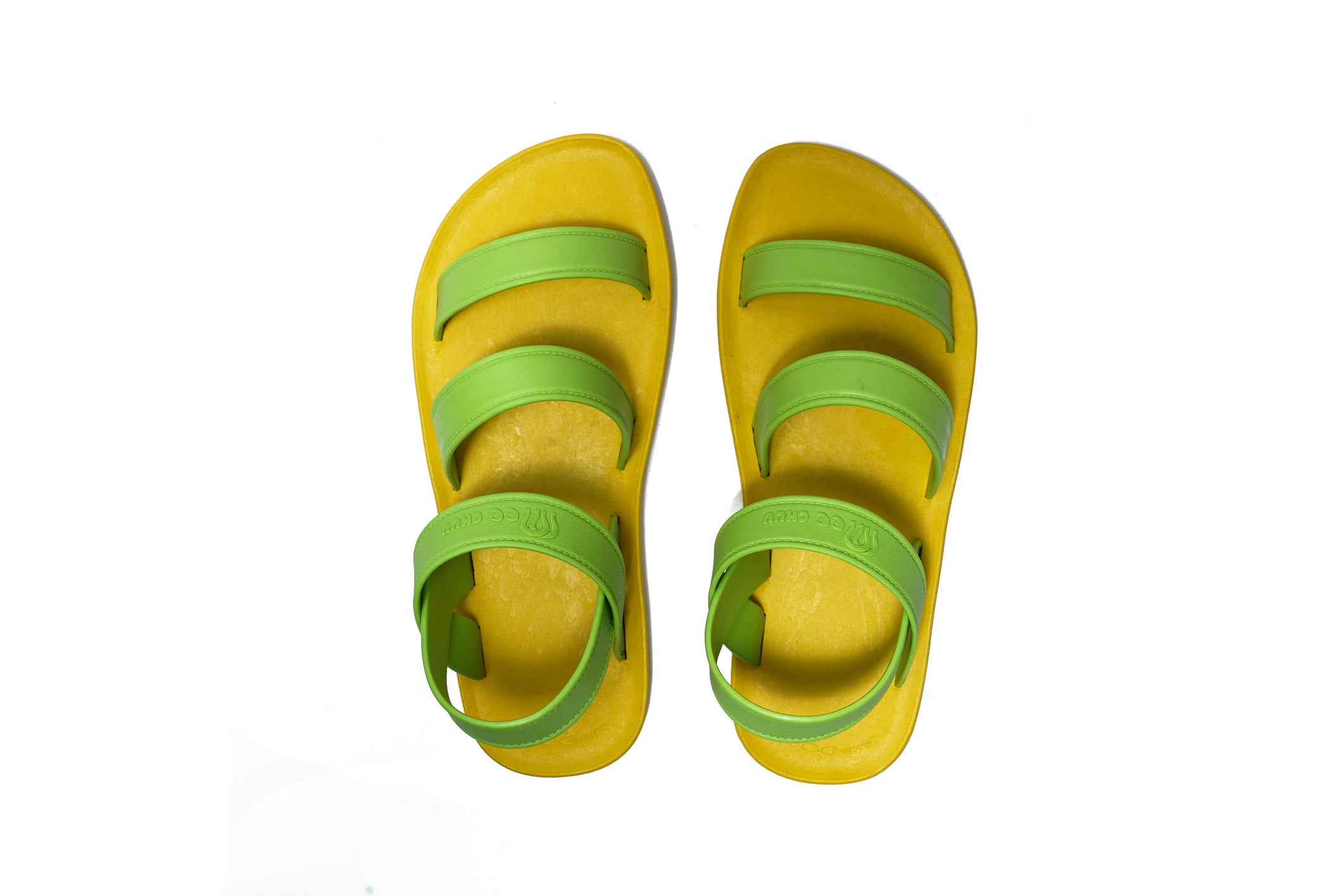 Twin Plus Yellow Sole Lime Strap