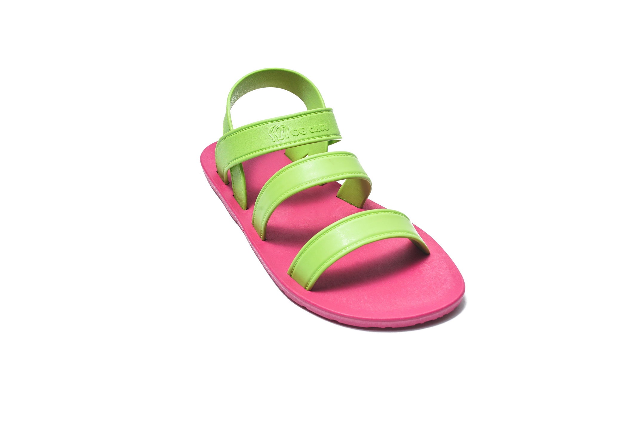 Twin Plus Pink Sole Lime Strap