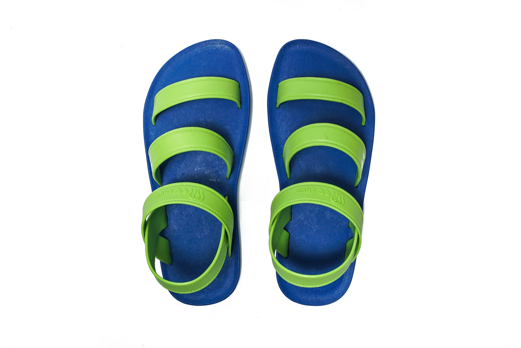 Twin Plus Blue Sole Lime Strap