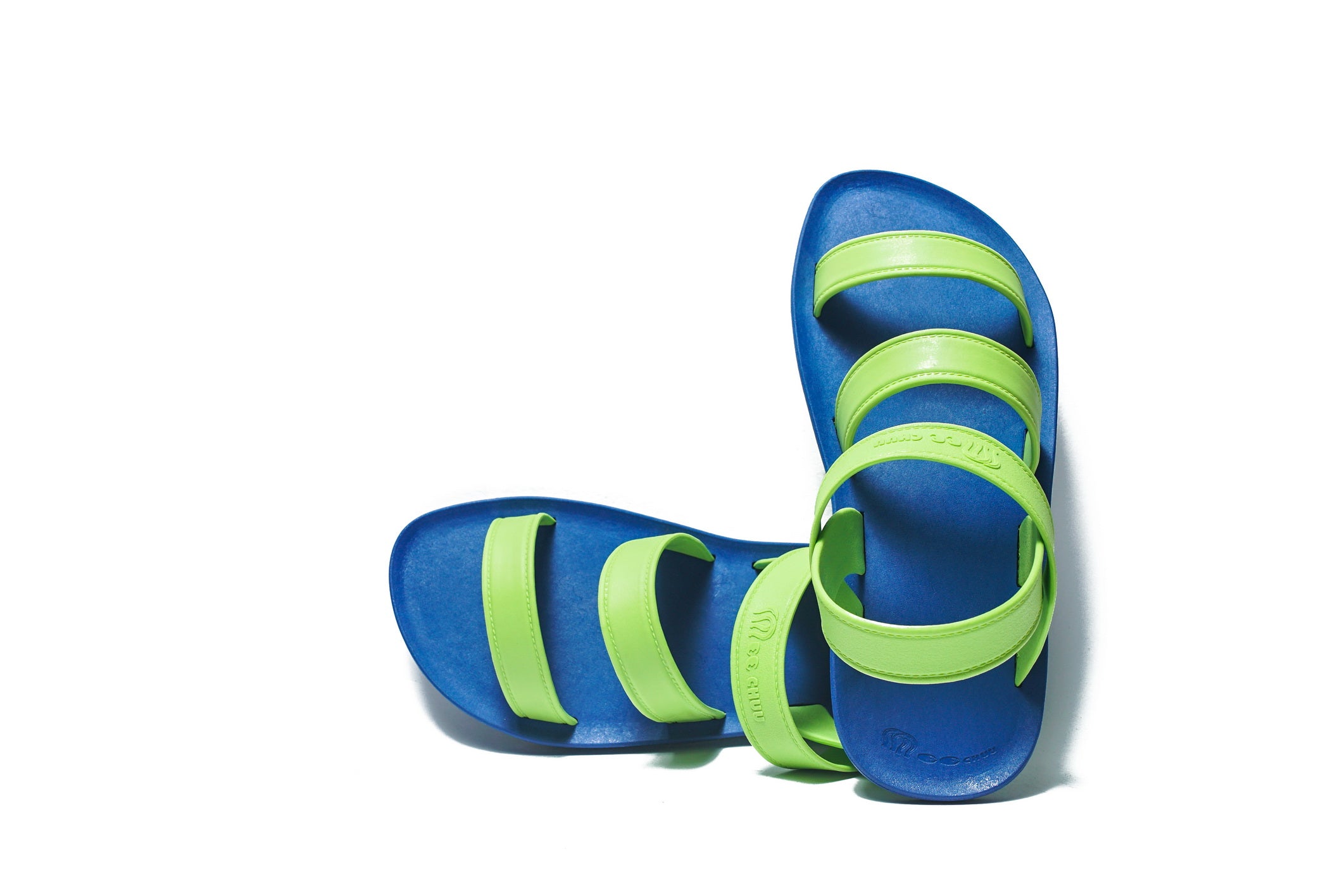 Twin Plus Blue Sole Lime Strap