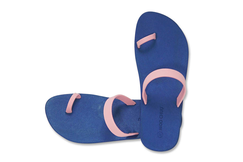 Sweety Pop Blue Sole Light Pink Strap