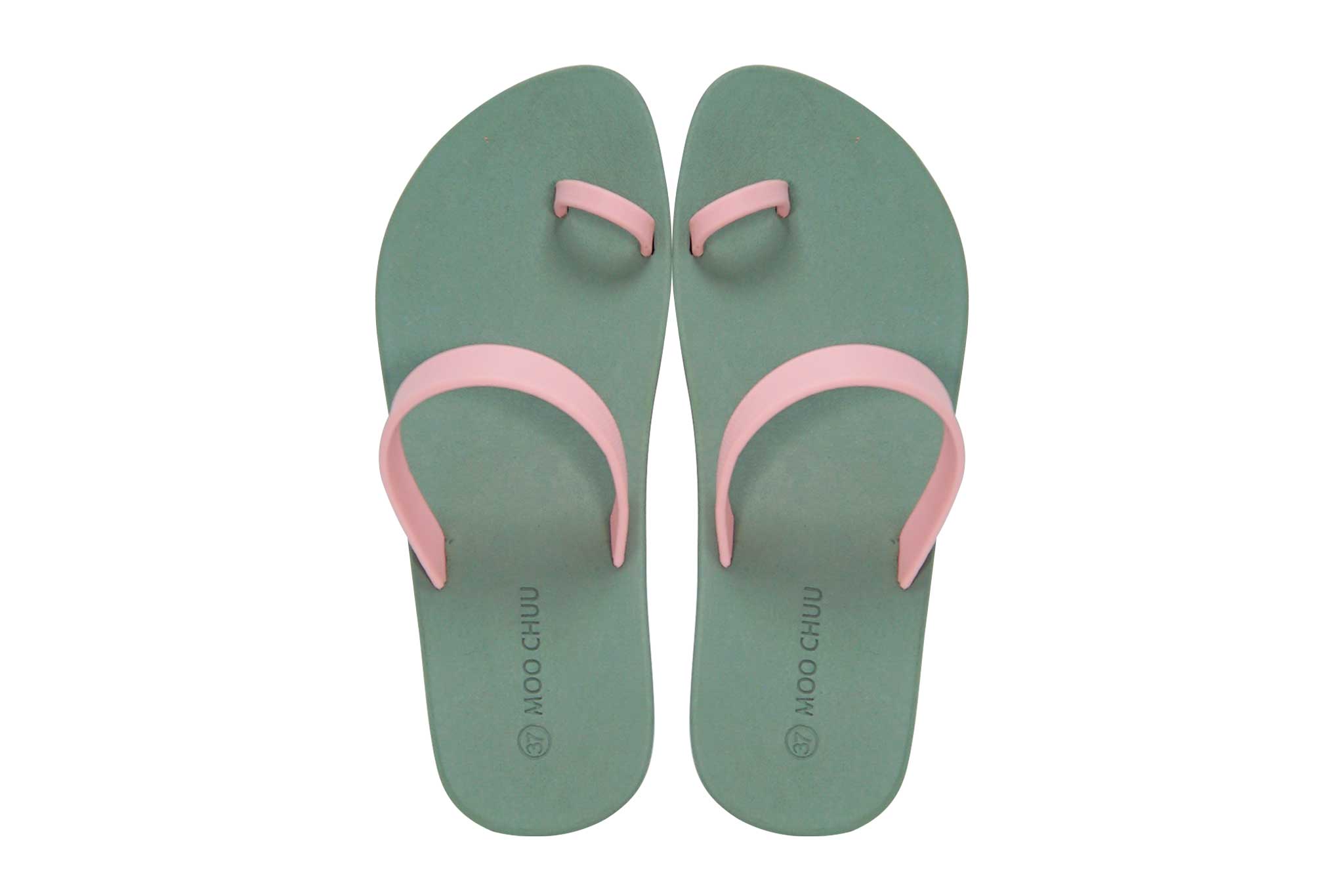Sweety Pop Grey Sole Light Pink Strap
