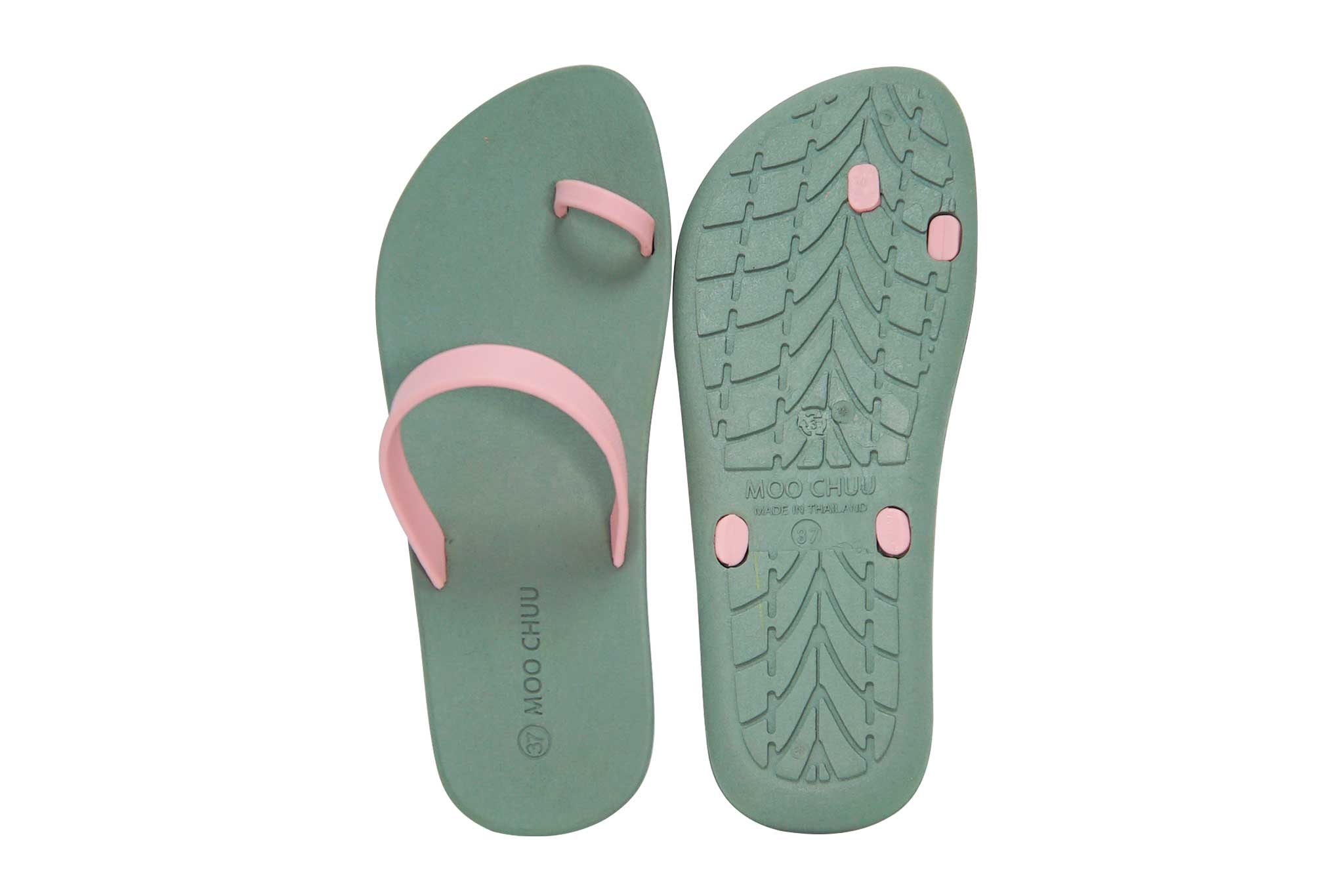 Sweety Pop Grey Sole Light Pink Strap