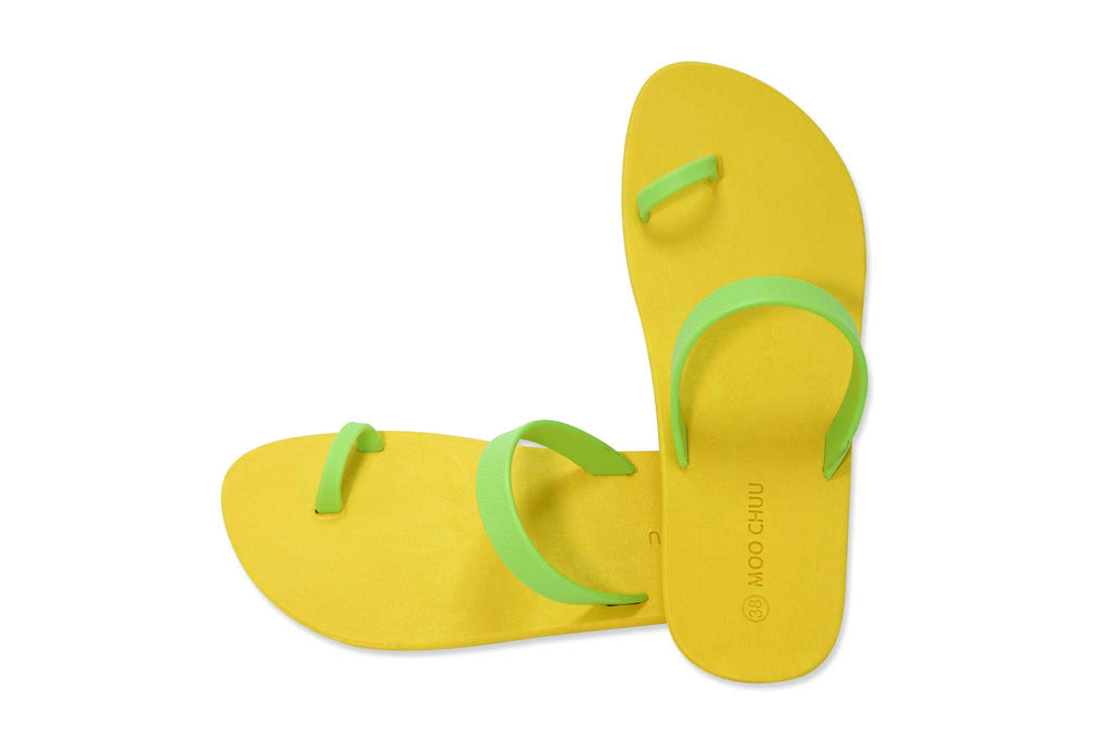 Sweety Pop Yellow Sole Lime Strap