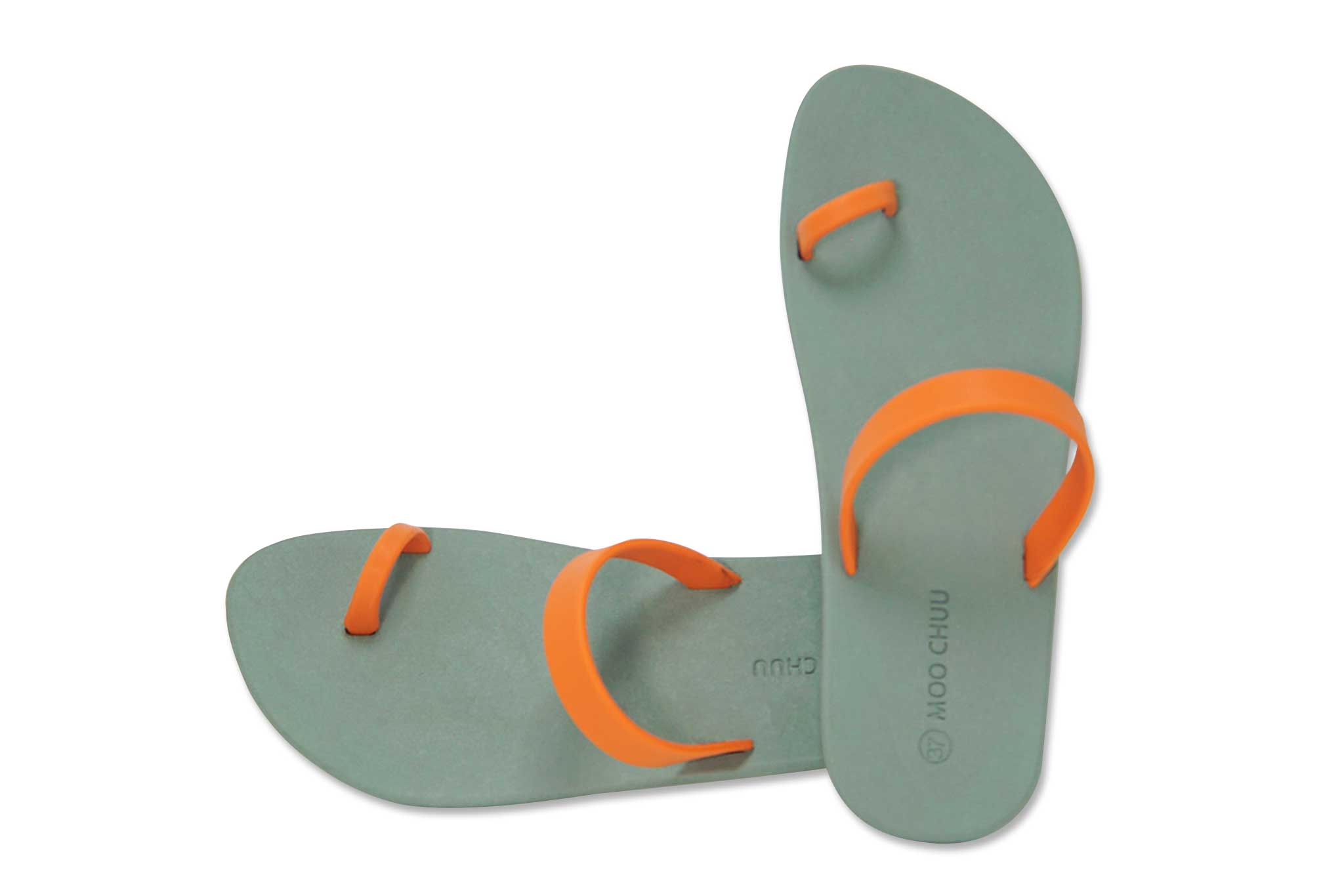 Sweety Pop Grey Sole Orange Strap