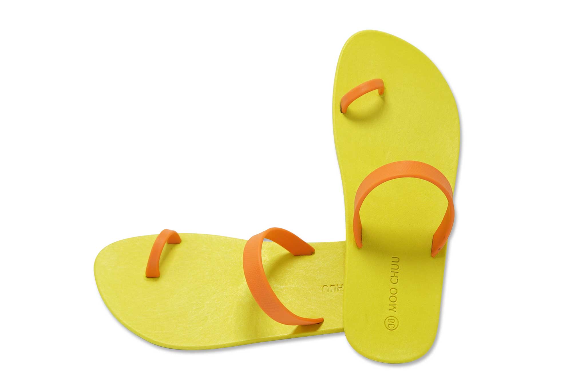 Sweety Pop Yellow Sole Orange Strap