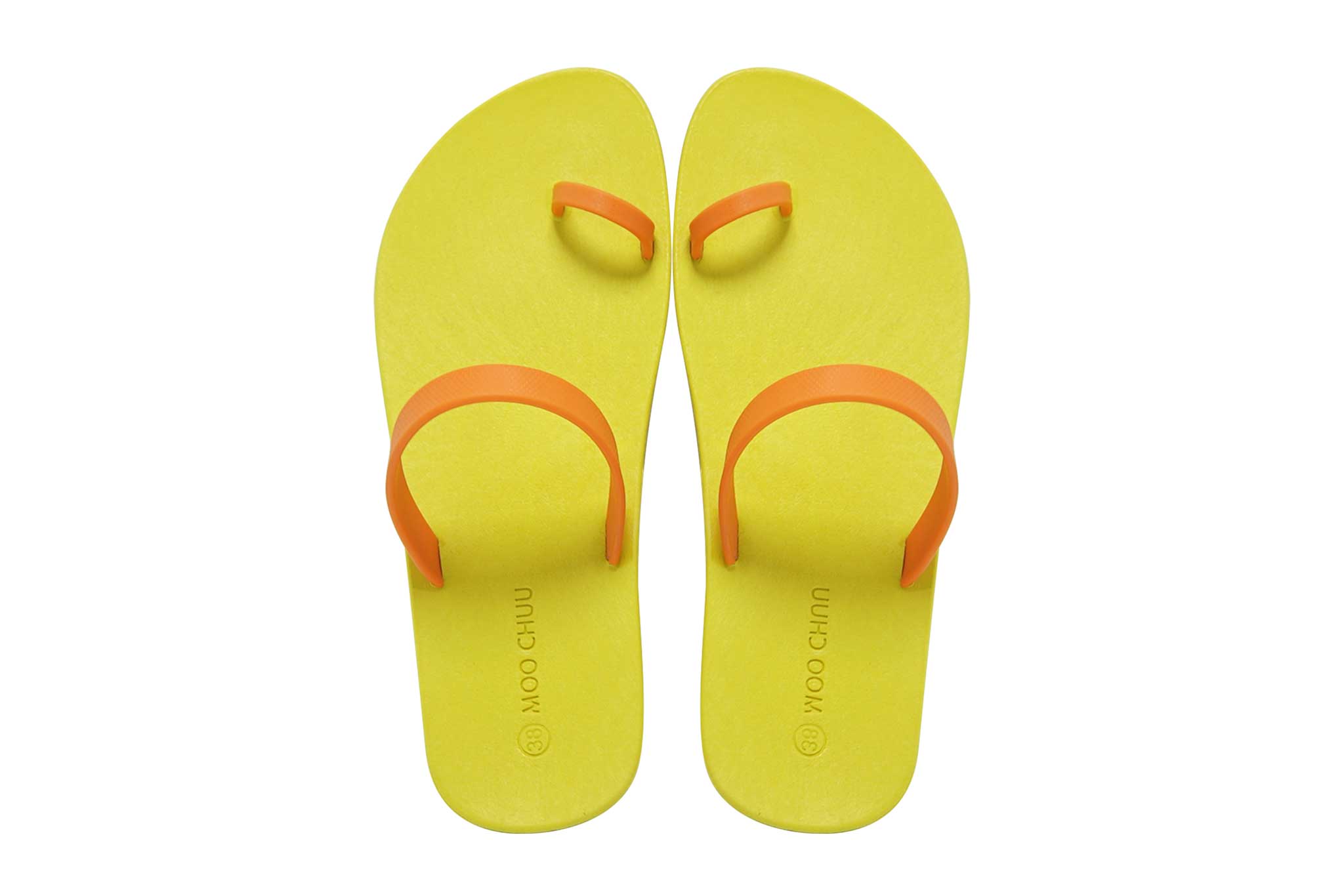 Sweety Pop Yellow Sole Orange Strap