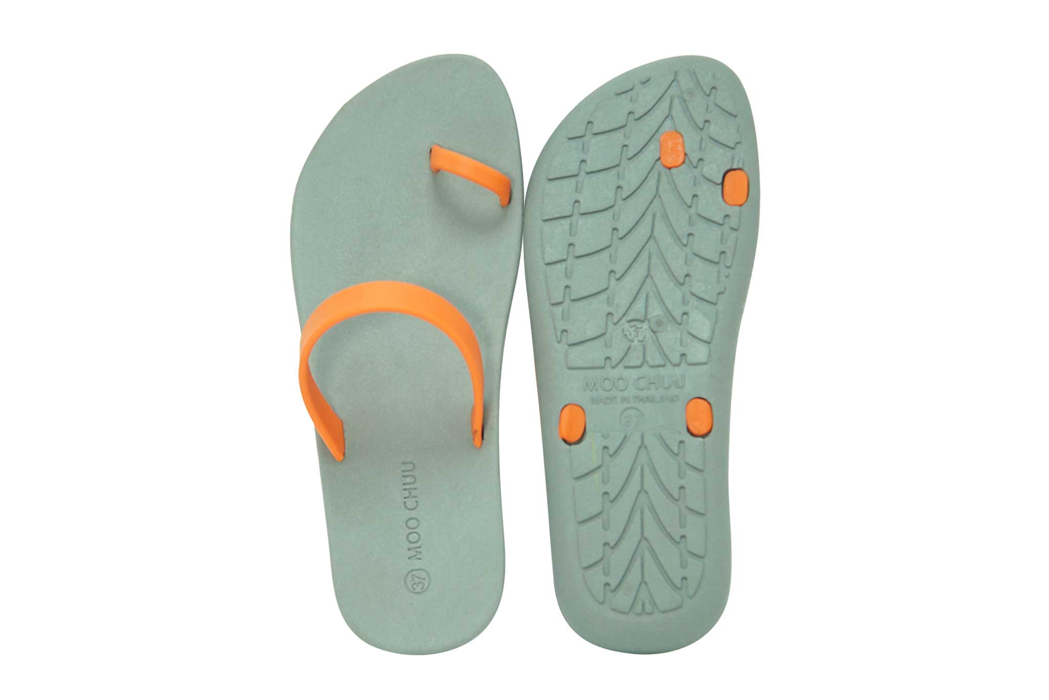 Sweety Pop Grey Sole Orange Strap