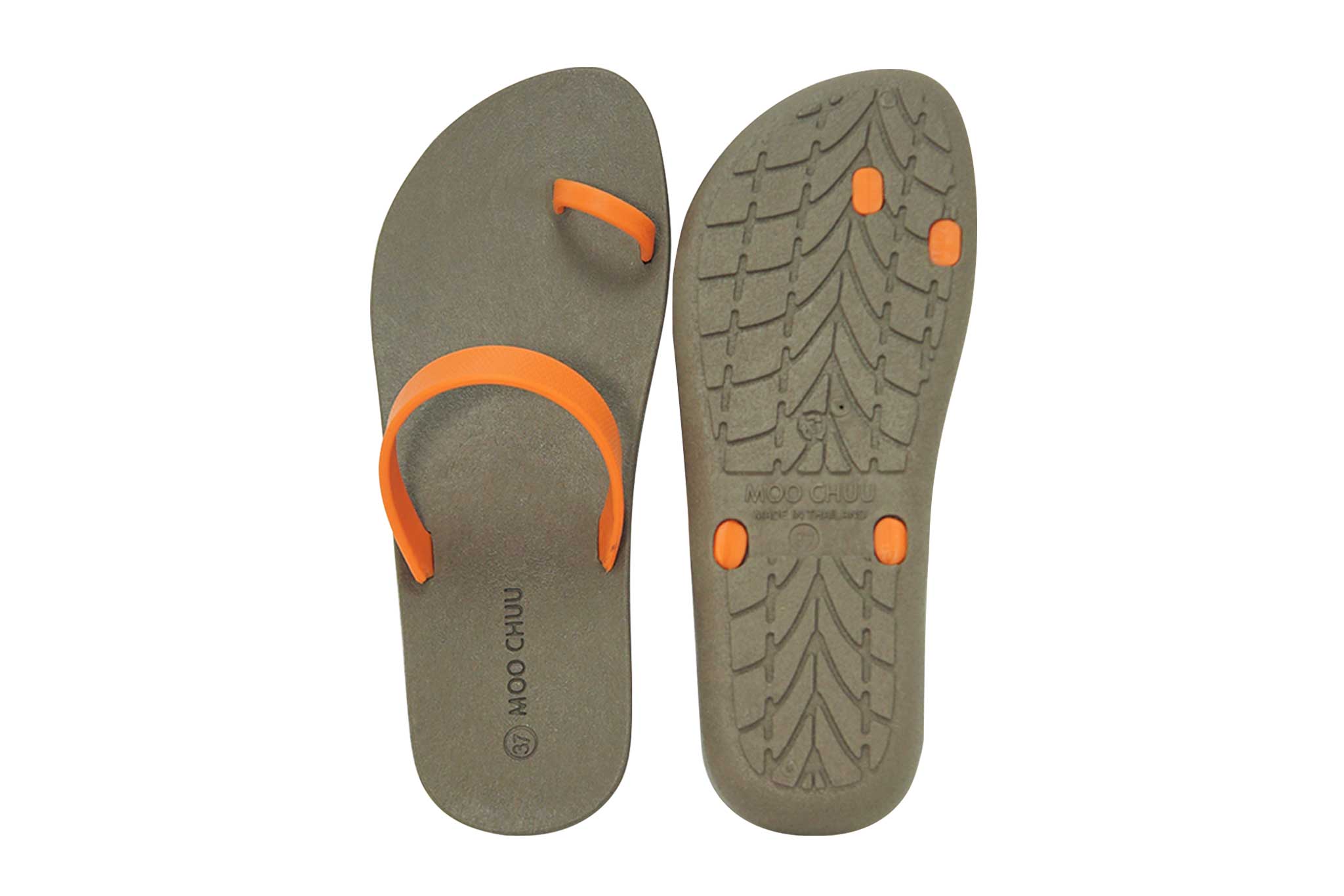 Sweety Pop Brown Sole Orange Strap