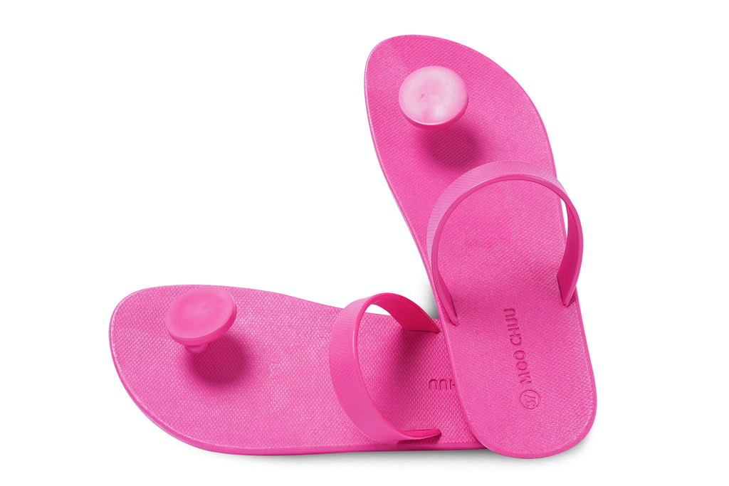 Sweety Dot Pink Sole Hot Pink Strap