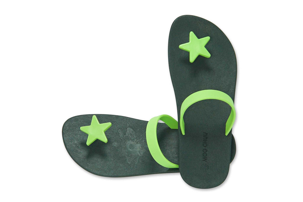 Sweety Star Black Sole Lime Strap