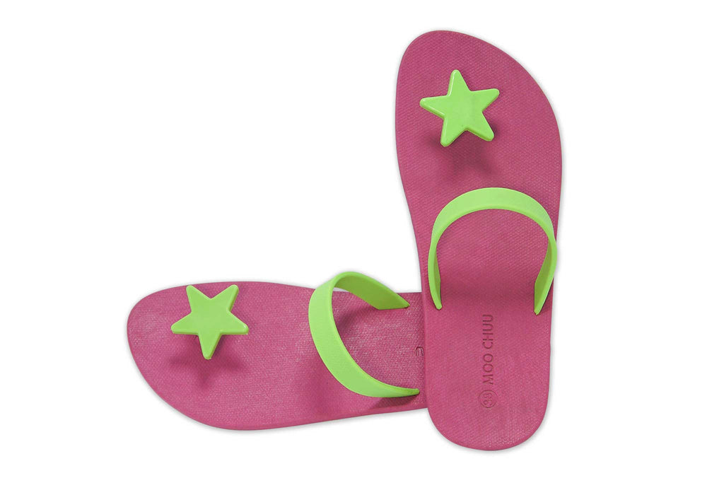 Sweety Star Pink Sole Lime Strap