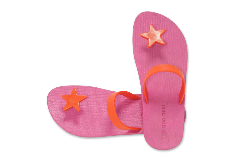 Sweety Star Pink Sole Red Strap