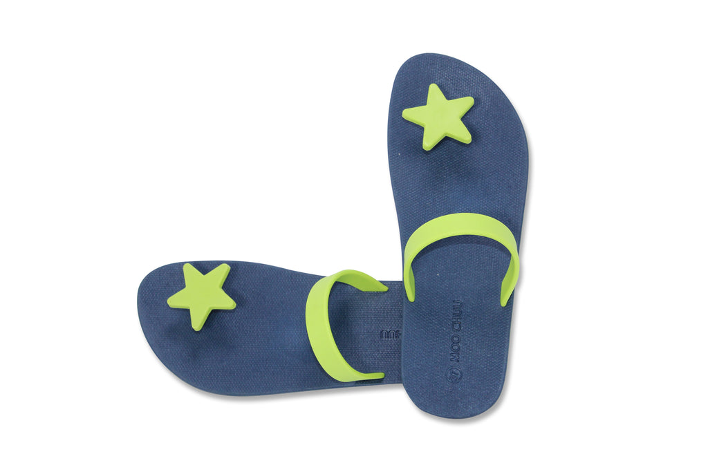 Sweety Star Blue Sole Lime Strap