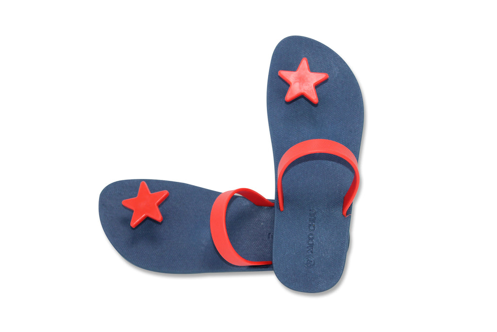 Sweety Star Blue Sole Red Strap