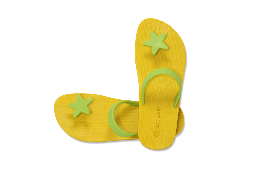 Sweety Star Yellow Sole Lime Strap