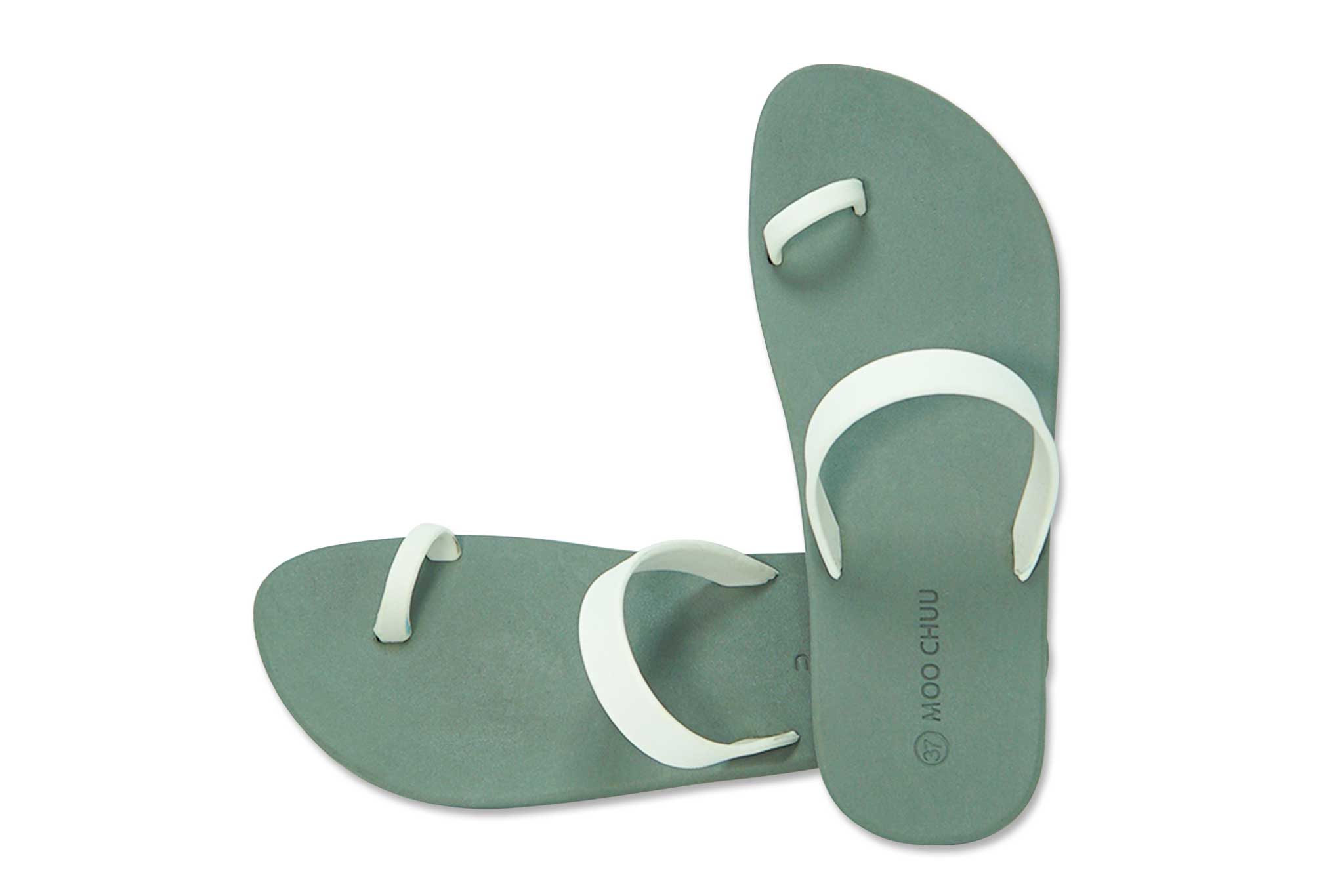 Sweety Pop Grey Sole White Strap
