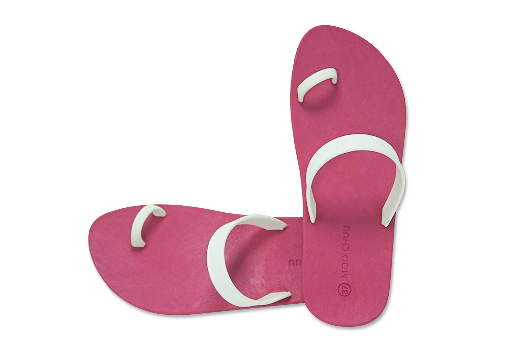 Sweety Pop Pink Sole White Strap