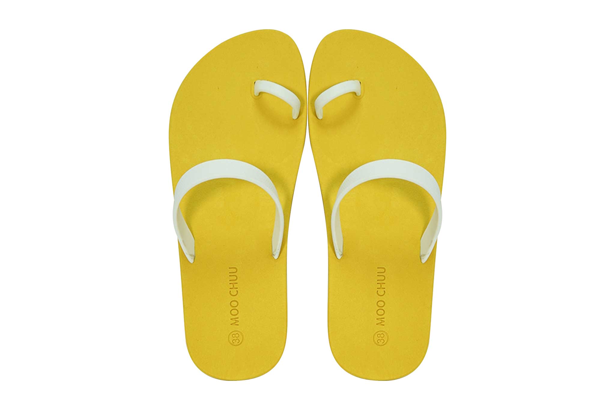 Sweety Pop Yellow Sole White Strap