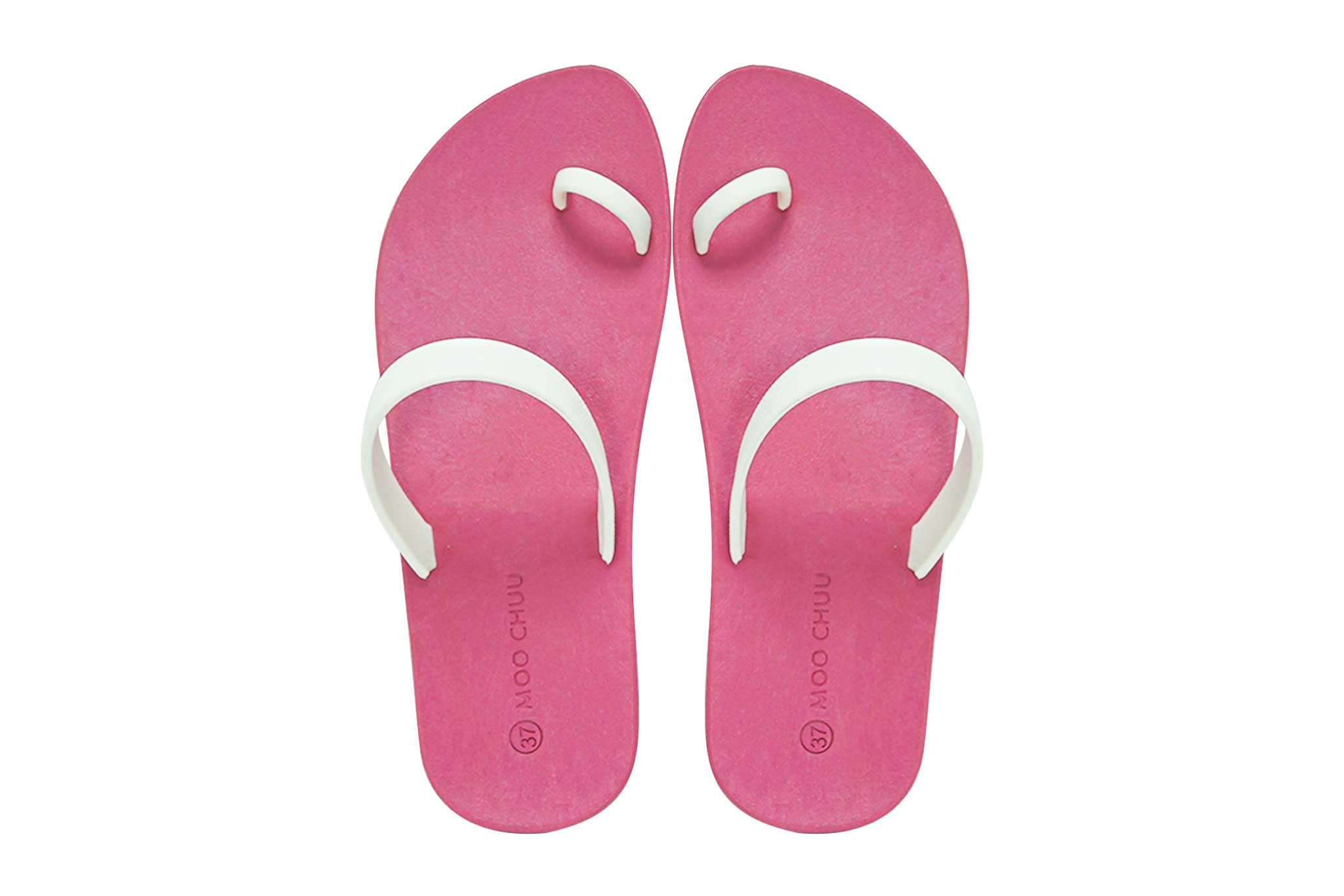 Sweety Pop Pink Sole White Strap