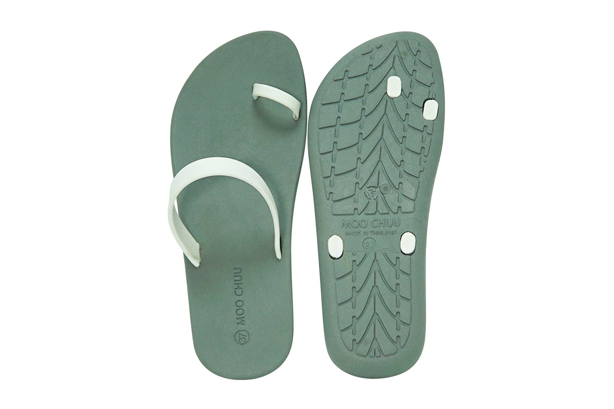 Sweety Pop Grey Sole White Strap