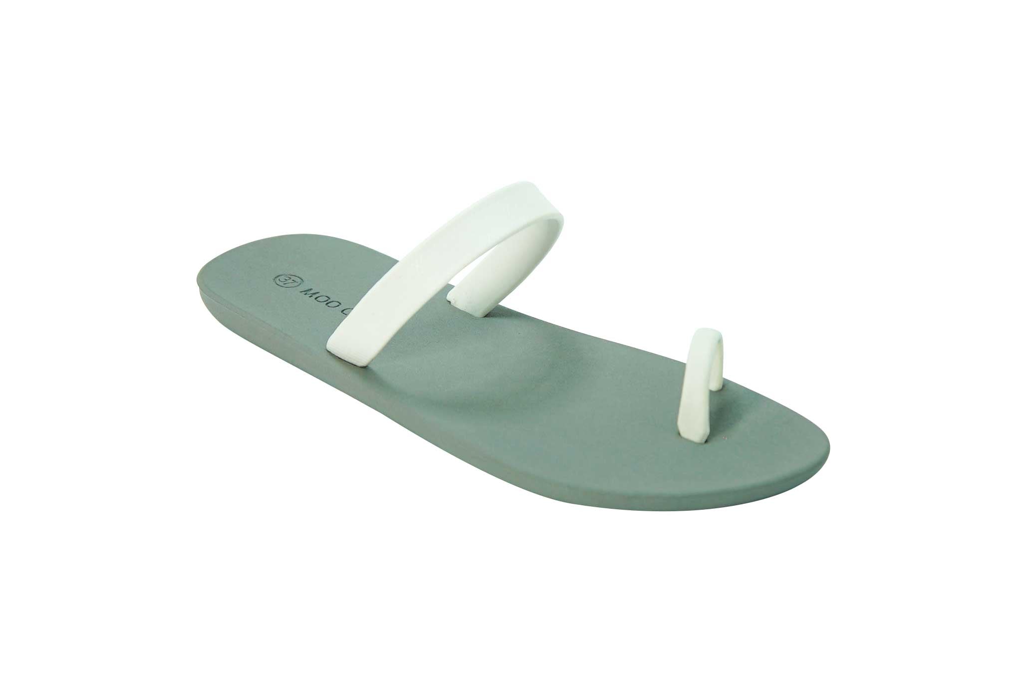 Sweety Pop Grey Sole White Strap