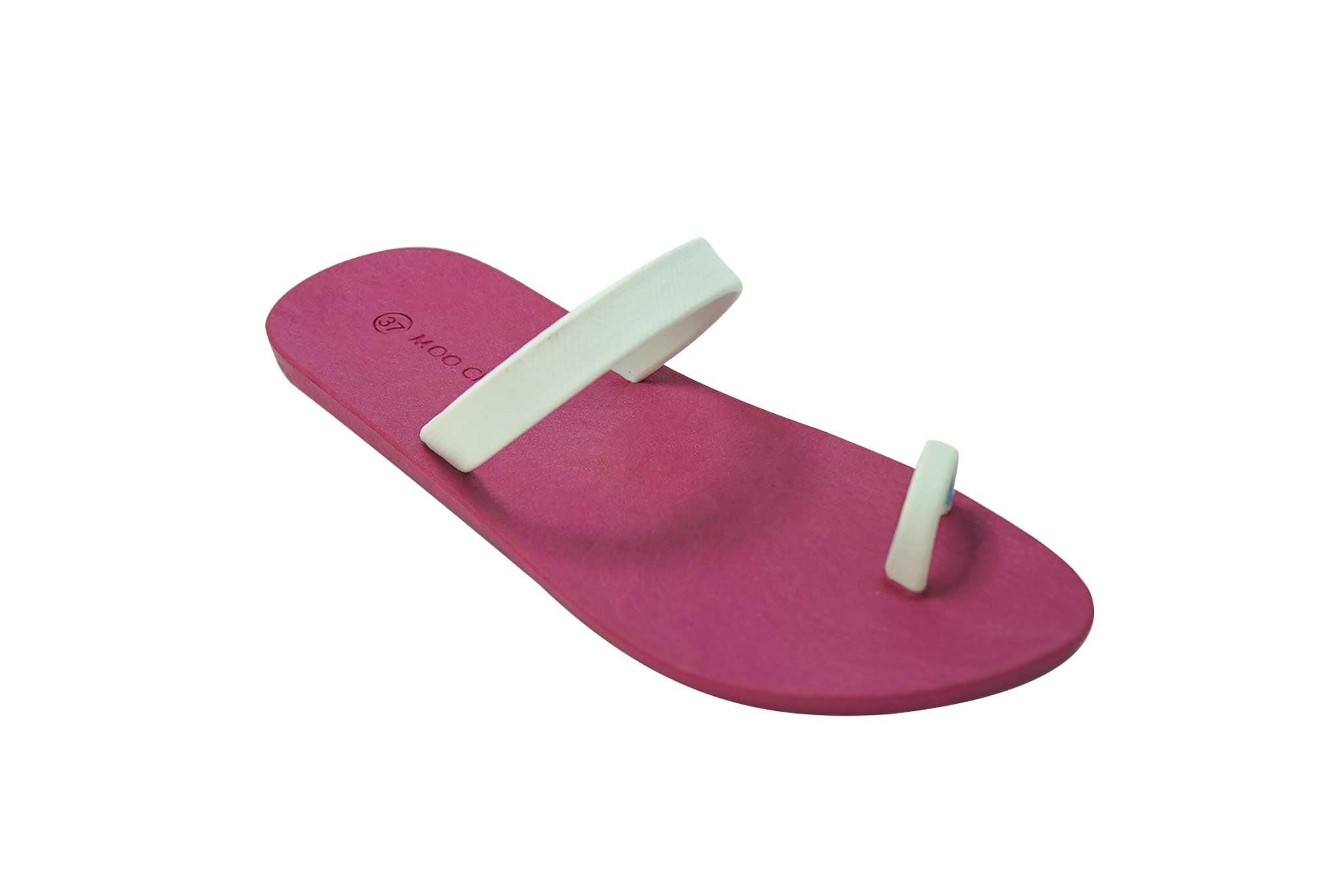 Sweety Pop Pink Sole White Strap